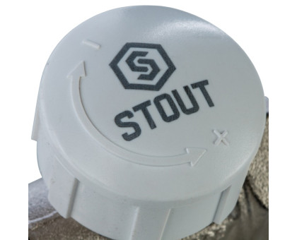 Клапан Stout термостатический, прямой 1/2" (SVT-0001-000015)